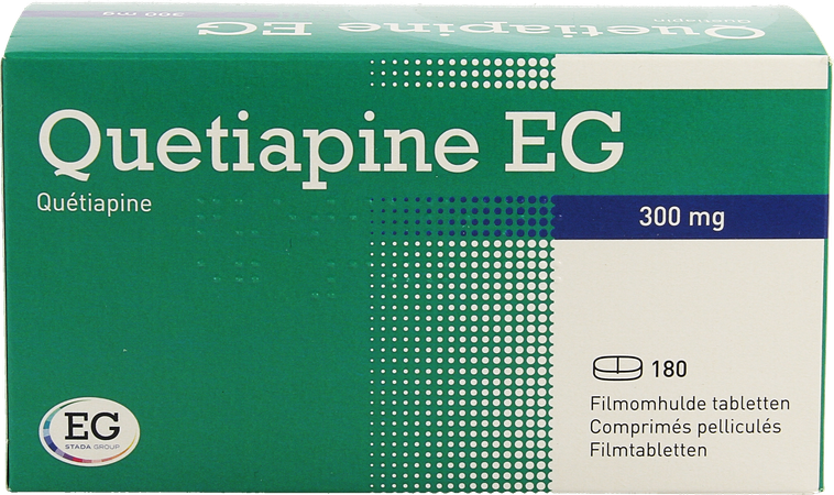 Quetiapine EG Filmomh Tabl 180X300Mg 1