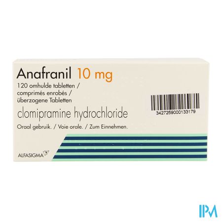 Anafranil 10mg Filmomh Tabl 120 X 10mg 2