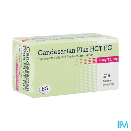 Candesartan Plus Hct EG 16Mg Tabl 98X16Mg/12,5Mg