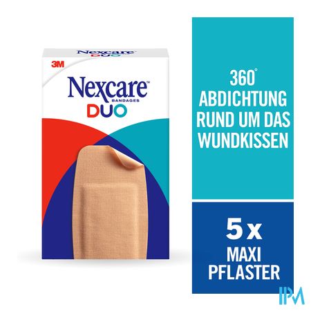 Nexcare 3m Duo Pleister Maxi 51x102mm 5 11