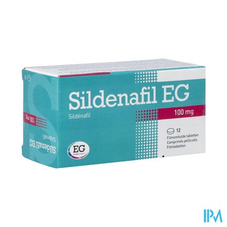 Sildenafil Eg Pi Pharma Comp Pell 12 X 100mg Pip