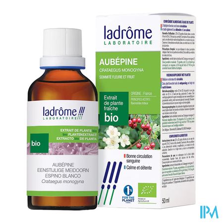 Ladrome Crataegus Monogyna/aubepine 50ml 5