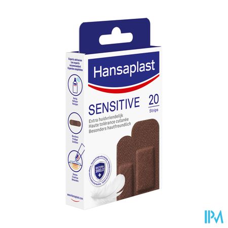 Hansaplast Pleisters Sensitive Dark 20