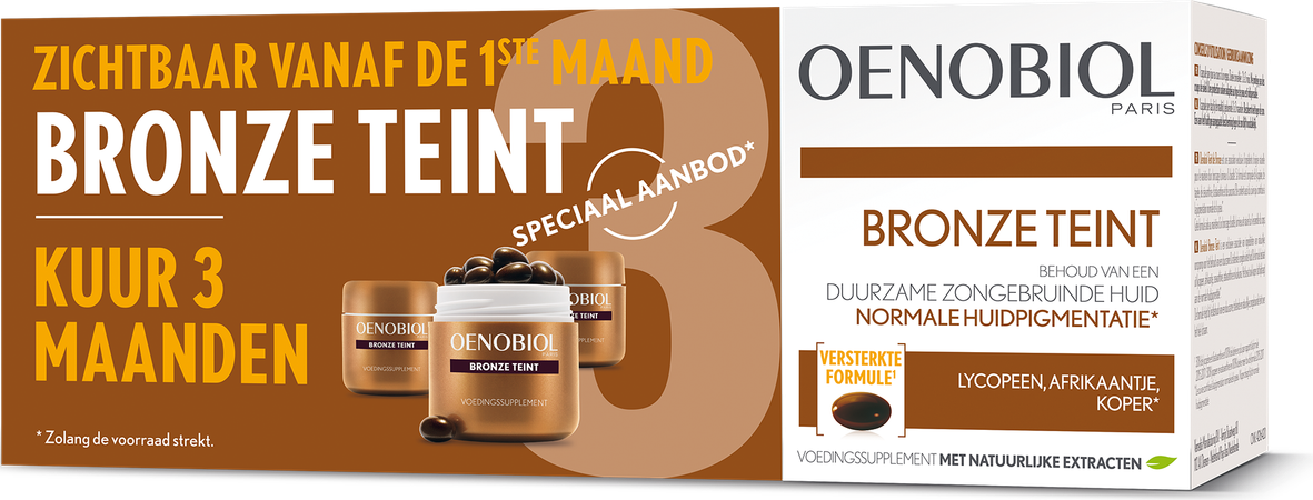 Oenobiol Bronze Teint Caps 3x30 1