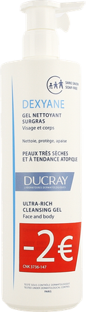 Ducray Dexyane Gel Nett. Surgras 400ml Promo -2€ 1