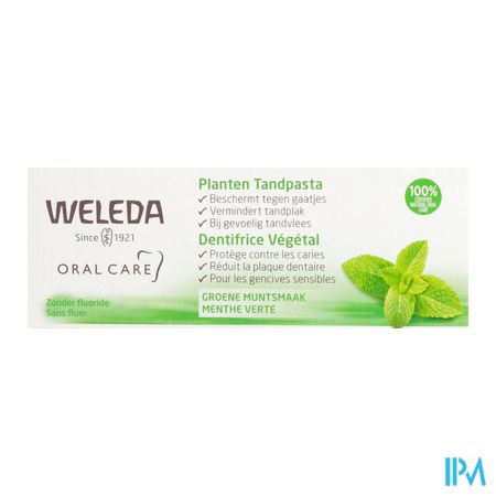Weleda Dentifrice Vegetal Tube 75ml 5