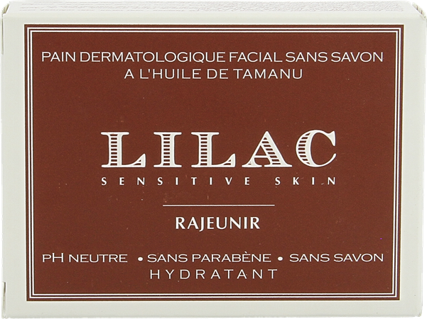 Lilac Wasstuk Dermatol Z/zeep Olie Tamanu 100g 1
