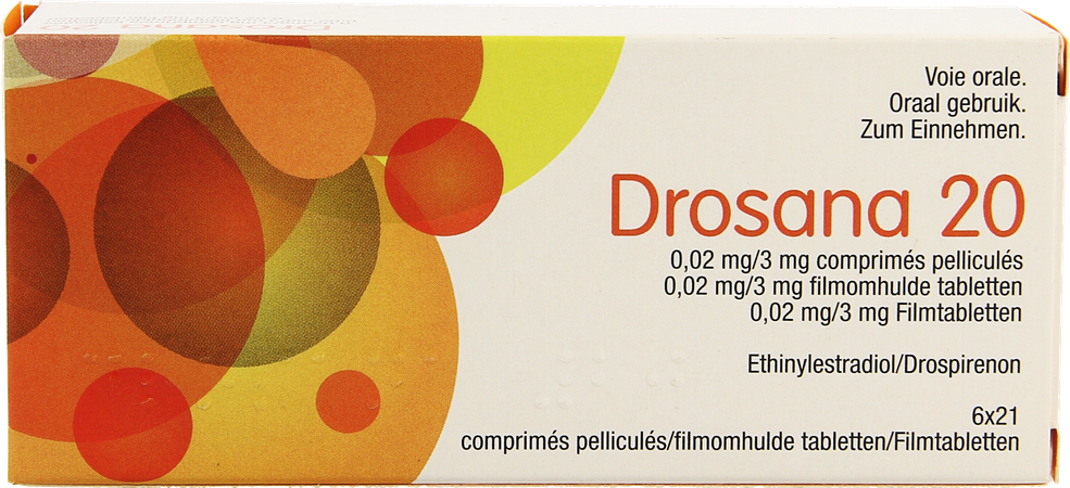 Drosana 20 0,02mg/3mg Comp Pell 6 X 21 1