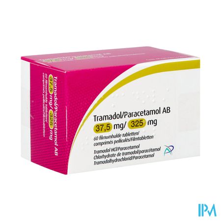 Tramadol Paracetamol Ab 37,5/325mg Filmomh Tabl 60