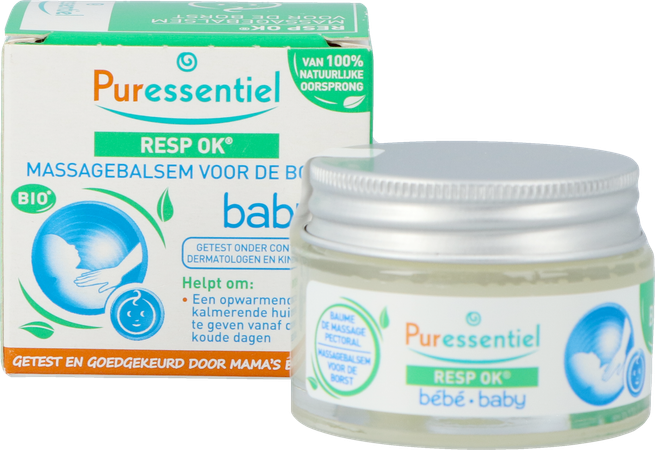 Puressentiel Ademhaling Massagebalsem Baby 30ml 6