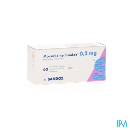 Moxonidine Sandoz Comp 60 X 0,2mg