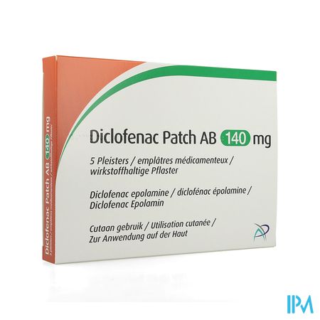 Diclofenac Patch Ab 140mg Emplatre 5