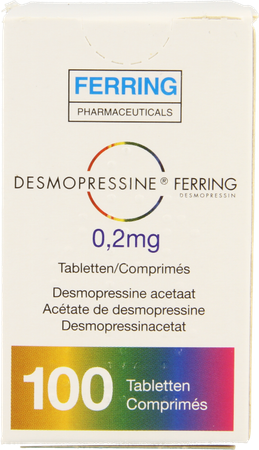 Desmopressine Ferring Tabl 100 X 0,2mg 4