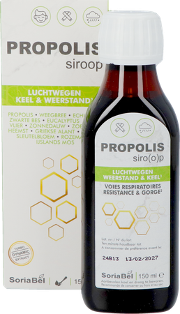Soria Propolis Siroop 150ml Verv.1207703 13