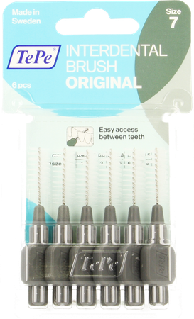 Tepe Interdental Brush 1,3mm Grey 6 3