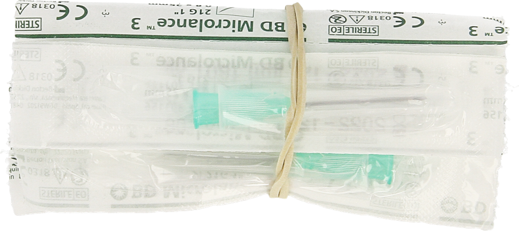 Bd Microlance 3 Aig.21g 1 Rb 0,8x25mm Vert 10