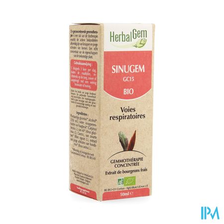 Herbalgem Sinugem Complex Voies Respir. Gutt 50ml