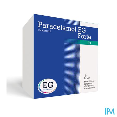 Paracetamol EG 1000 Mg         Comp Eff. 20X1000Mg