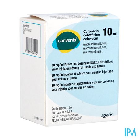 Convenia 80mg/ml 10ml