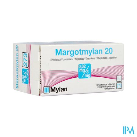 Margotviatris 0,02mg/3mg Comp Pell 273