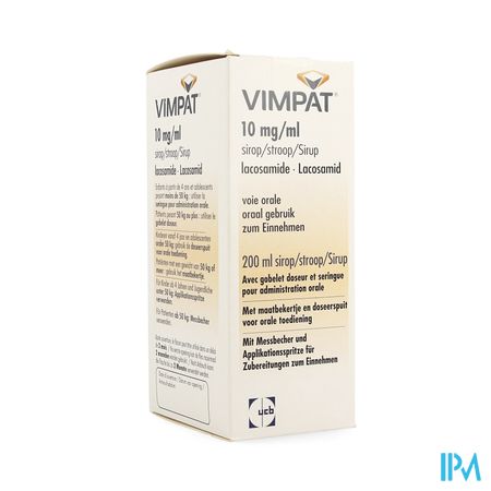 Vimpat 10mg/ml siroop (200ml)