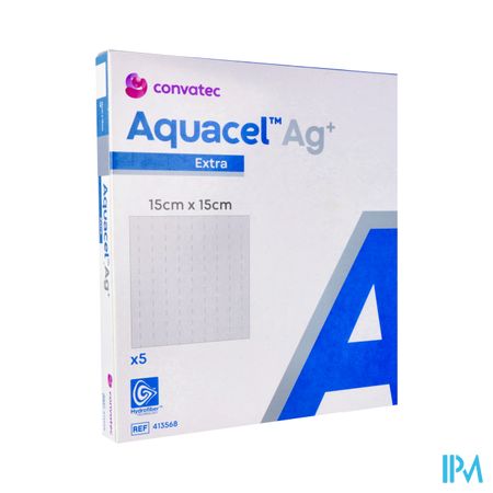 Aquacel Ag+ Extra 15 X 15cm 5 413568