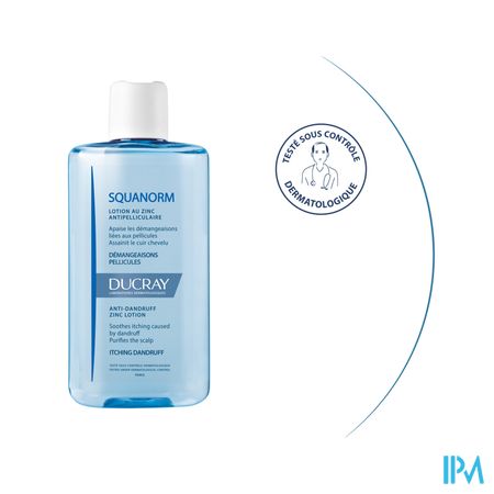 Ducray Squanorm Lotion A/roos Zink 200ml 8