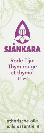 Sjankara Rode Tijm Ct Thymol Ess. Olie Bio 11ml 1