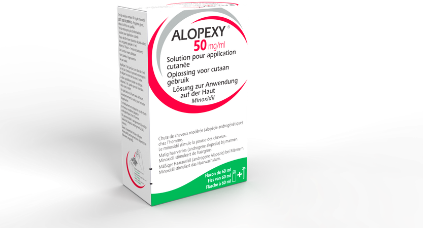 Alopexy 50mg/ml Opl Cutaan Gebruik Fl Pipet 60ml