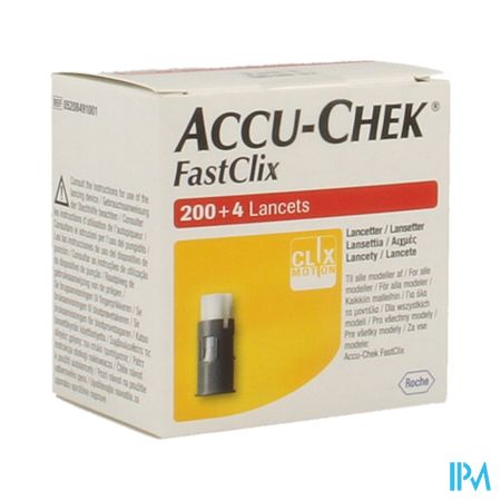 Accu Chek Mobile Fastclix Lancets 34x6 5208491001