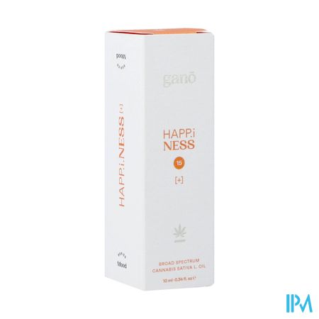 Gano Care Happiness 15% Cbg&cbd Olie 10ml