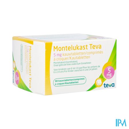 Montelukast Teva 5mg Comp Macher 98 X 5mg