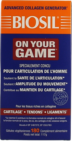 Biosil On Your Game Caps 180 7