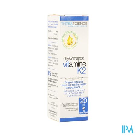 Vitamine K2 Fl 20ml Physiomance Phy291