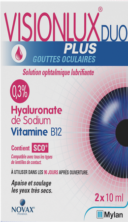 Visionlux Plus Oogdruppels Duo Fl 2 X 10ml 6