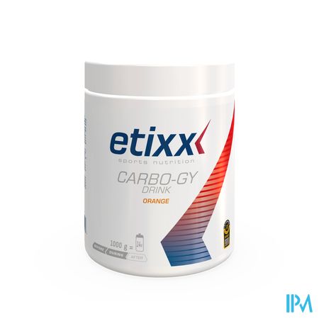 Etixx Carbo Gy Orange Pdr Pot 1000g