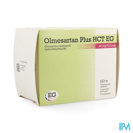 Olmesartan Plus Hct EG 40Mg/12,5Mg Filmomh Tabl 98