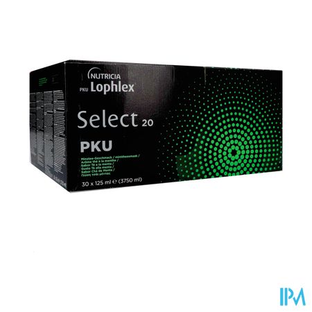 Pku Lophlex Select 20 The Menthe 30x125ml