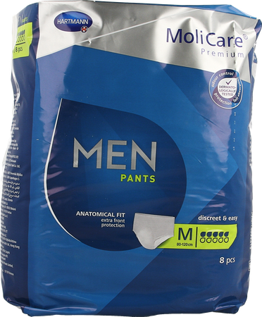 Molicare Pr Menpants 5drops M 8 P/s 2