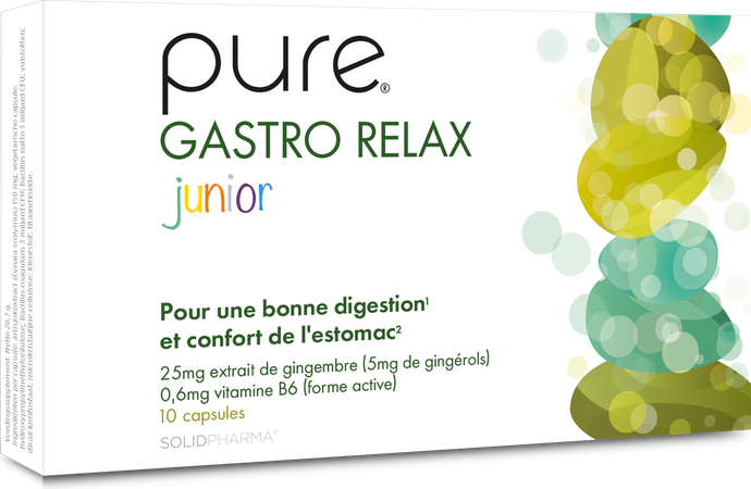 Pure Gastro Relax Junior Caps 10 4