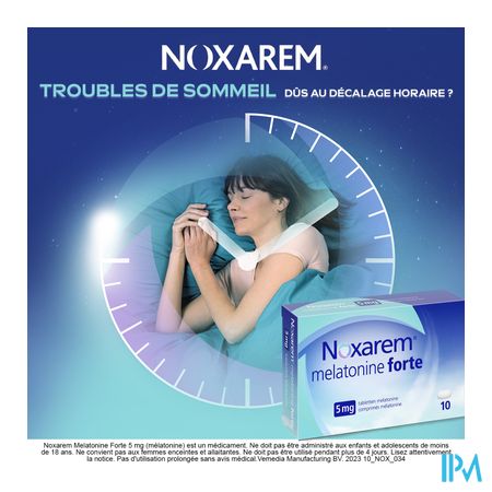 Noxarem Melatonine Forte 5mg Comp 10 2