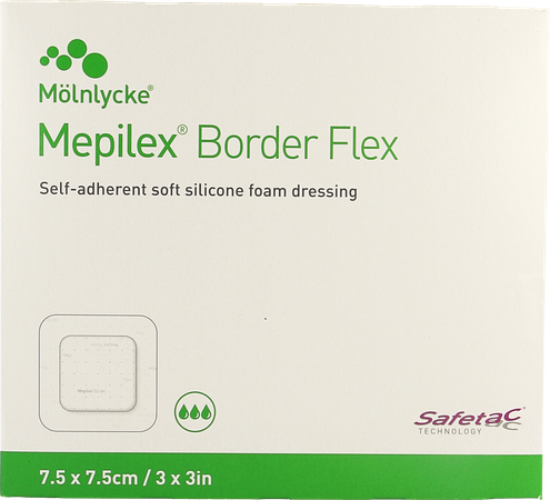Mepilex Border Flex Pans 7,5x7,5cm 5 595250 4