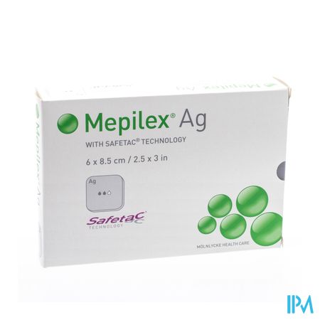 Mepilex Ag Verband Steriel 6,0x 8,5cm 5 287021 1