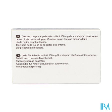 Sumatriptan Viatris 100mg Comp 12 1