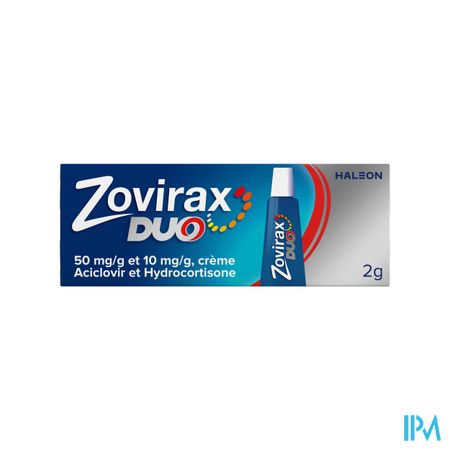 Zovirax Duo Creme 5% + 1% Tube 2g