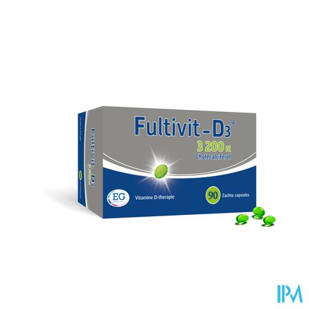 Fultivit-D3 EG 3200Ie Zachte Caps 90