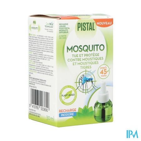 Pistal Mosquito Diffuseur Electrique Recharge