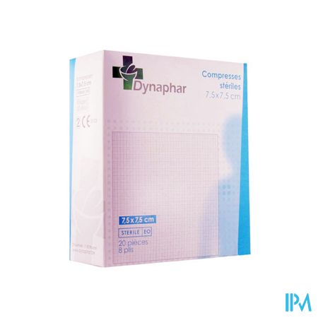 Dynaphar Kompres 8pl 7,5x 7,5cm 20 35203