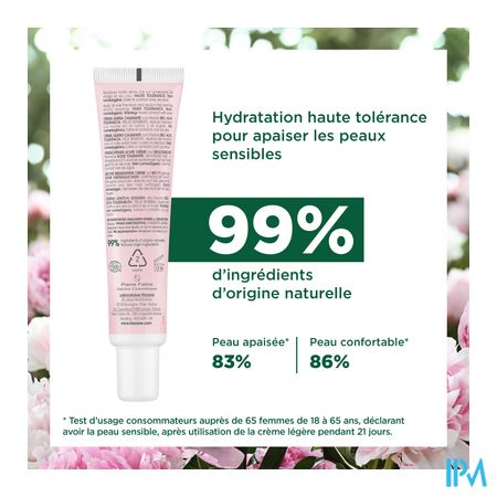 Klorane Gezicht Pioenroos Bio Lichte Cr 40ml 9