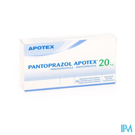 Pantoprazol Krka Maagsapresist Tabl 56x20mg